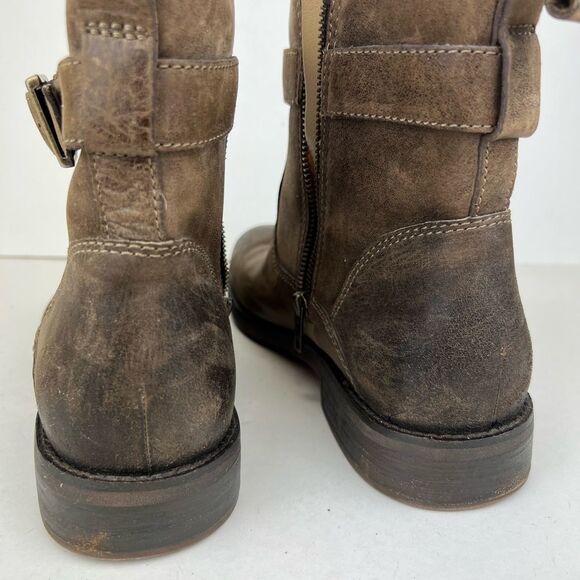 Clark’s Men’s Burns Fast Boots Burnished Toe Leather main image 8